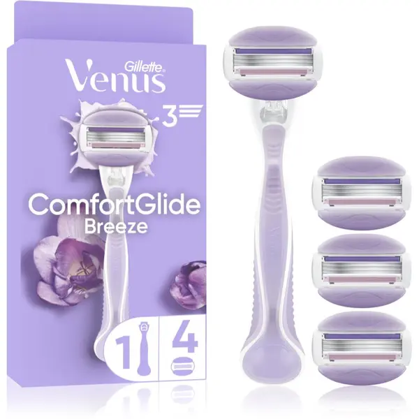 Gillette Gillette Venus ComfortGlide Breeze brivnik + nadomestne britvice 4 kos