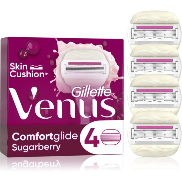 Gillette Gillette Venus ComfortGlide Sugarberry nadomestne britvice 4 kos