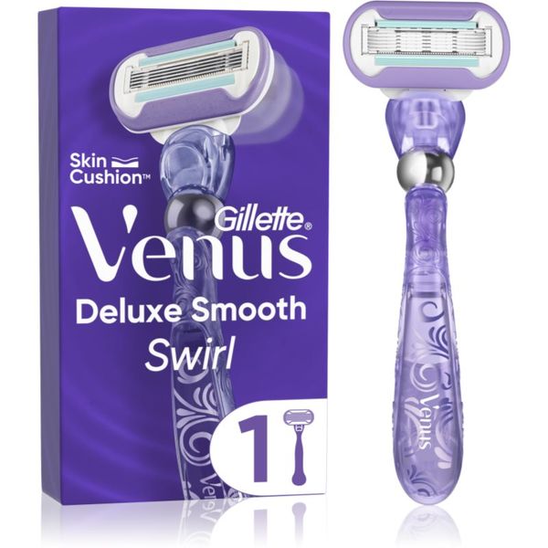 Gillette Gillette Venus Deluxe Smooth Swirl brivnik + nadomestne britvice 1 kos