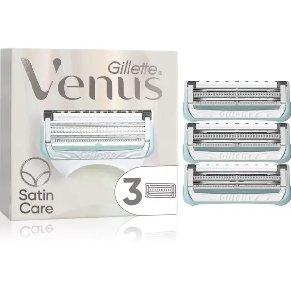 Gillette Gillette Venus For Pubic Hair&Skin nadomestne britvice za urejanje bikini linije 3 kos