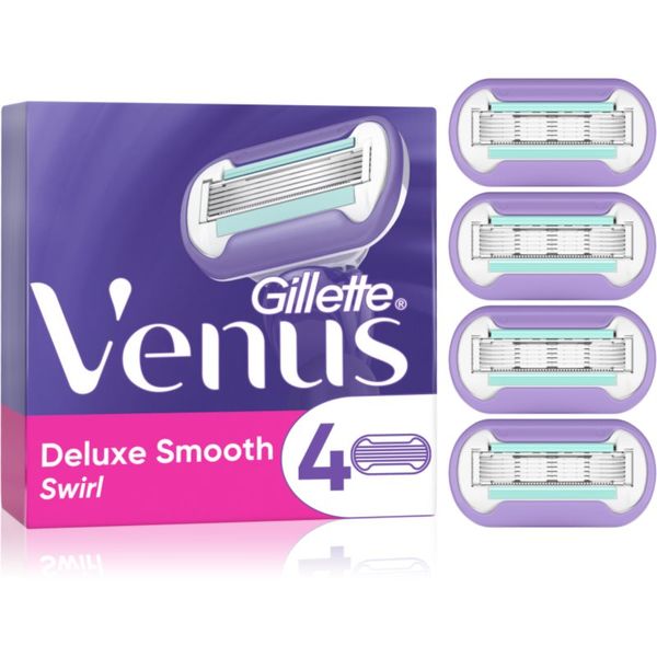 Gillette Gillette Venus Swirl Extra Smooth nadomestne britvice 4 kos