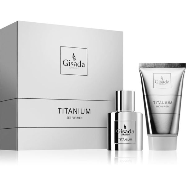 Gisada Gisada Titanium darilni set za moške 2 kos
