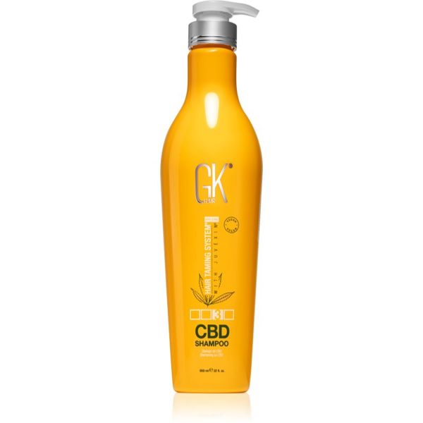 GK Hair GK Hair CBD Shampoo intenzivno hranilni šampon s CBD-jem 650 ml