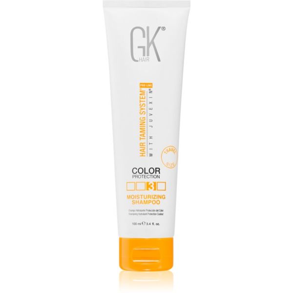 GK Hair GK Hair Color Protection Moisturizing Shampoo vlažilni šampon za zaščito barve za lase 100 ml