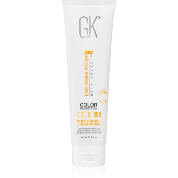 GK Hair GK Hair Moisturizing Color Protection vlažilni balzam za zaščito barve za sijaj in mehkobo las 100 ml