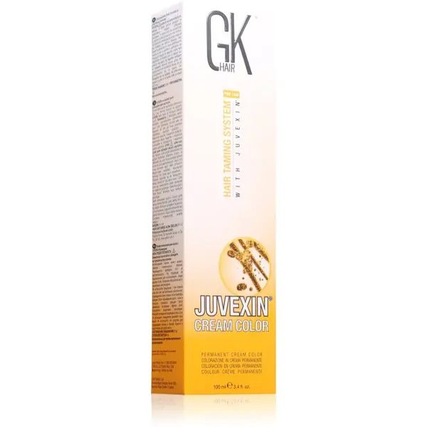 GK Hair GK Hair Pro Line Hair Taming System Permanent Cream Color barvna krema za lase za profesionalno uporabo 10.1 Platinum Ash Blonde 100 ml