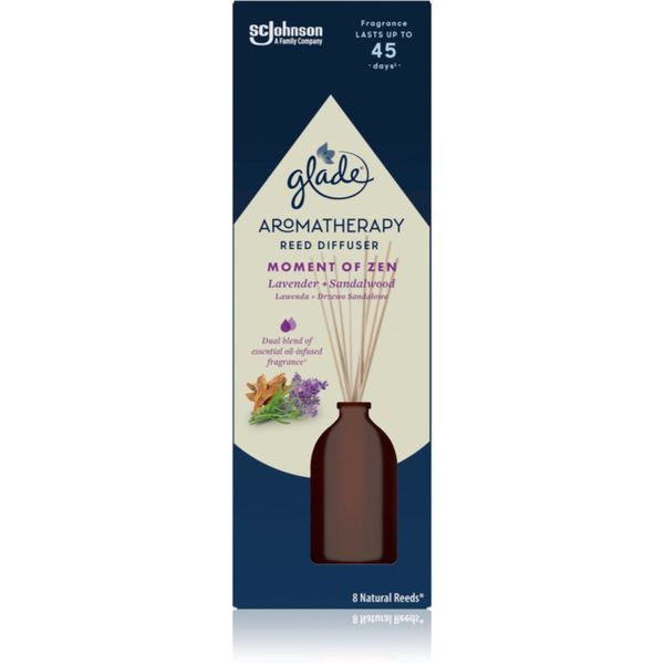 Glade GLADE Aromatherapy Moment of Zen aroma difuzor s polnilom Lavender + Sandalwood 80 ml