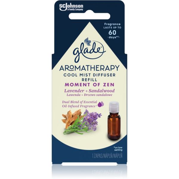 Glade GLADE Aromatherapy Moment of Zen nadomestno polnilo za aroma difuzor Lavender + Sandalwood 17,4 ml