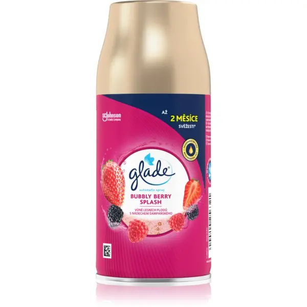 Glade GLADE Automatic Bubbly Berry Splash avtomatski osvežilec zraka nadomestno polnilo 269 ml