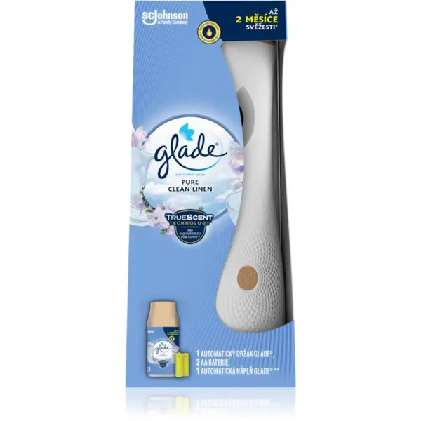 Glade GLADE Automatic Spray Pure Clean Linen avtomatski osvežilec zraka s polnilom 269 ml