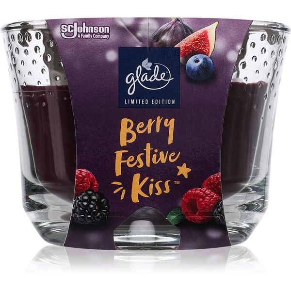 Glade GLADE Berry Festive Kiss dišeča sveča 204 g