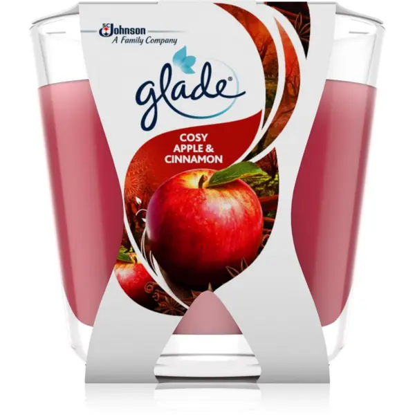 Glade GLADE Cosy Apple&Cinnamon dišeča sveča 70 g