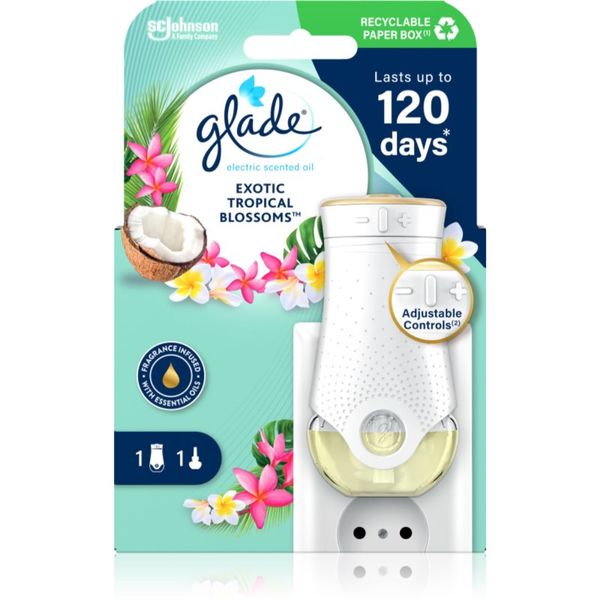 Glade GLADE Exotic Tropical Blossoms električni osvežilec zraka 20 ml