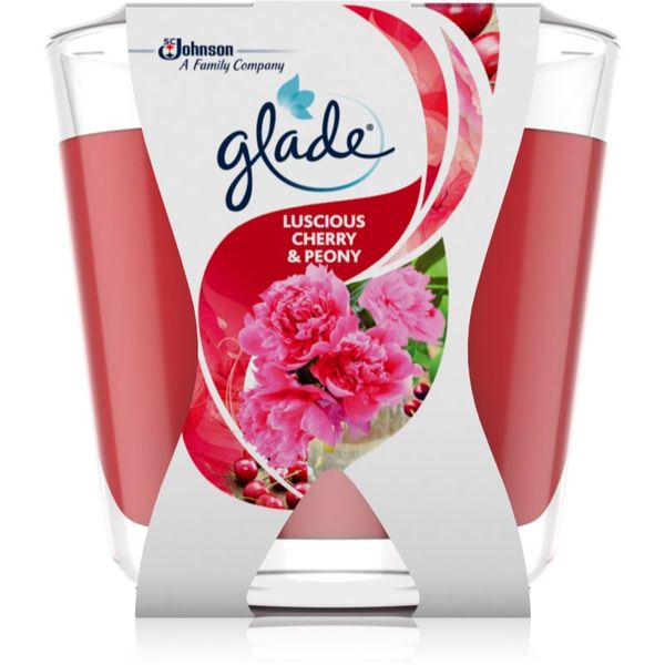 Glade GLADE Luscious Cherry & Peony dišeča sveča 70 g