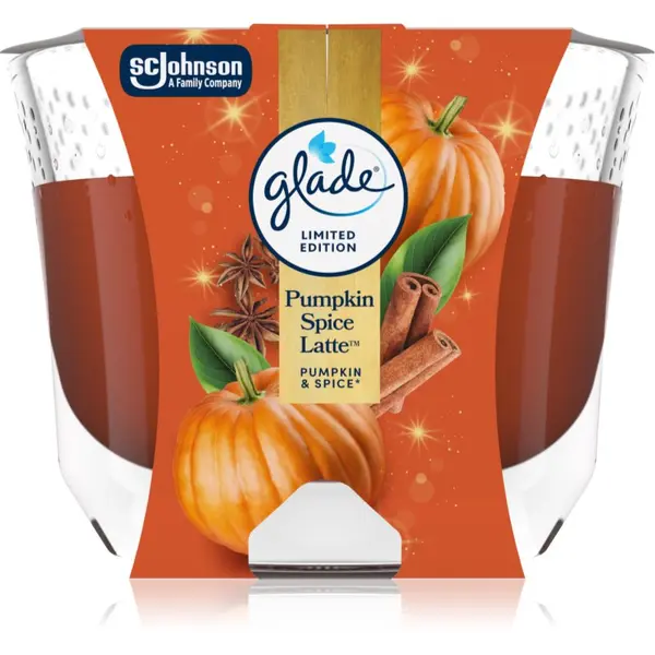 Glade GLADE Pumpkin Spice Latté dišeča sveča 204 g