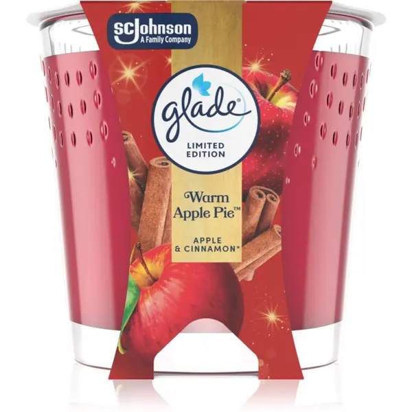 Glade GLADE Warm Apple Pie dišeča sveča 112 g