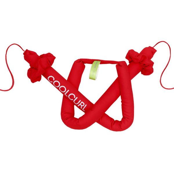 GLOV GLOV CoolCurl Heatless Haircurling Tool dodatek za lase za oblikovanje valovitih las odtenek Red 1 kos