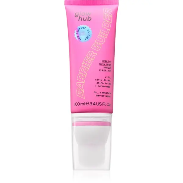 Glow Hub Glow Hub Barrier Builder vlažilna maska za obraz za obnovo kožne pregrade 100 ml