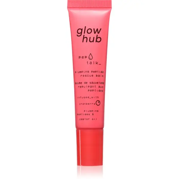 Glow Hub Glow Hub Plumping Peptide regeneracijski balzam za ustnice z vlažilnim učinkom 15 ml