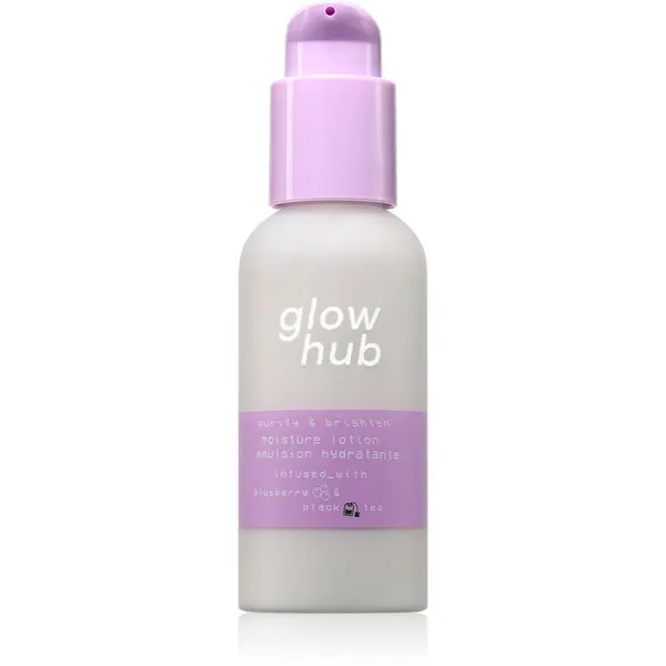 Glow Hub Glow Hub Purify & Brighten vlažilna in posvetlitvena krema za obraz 95 ml