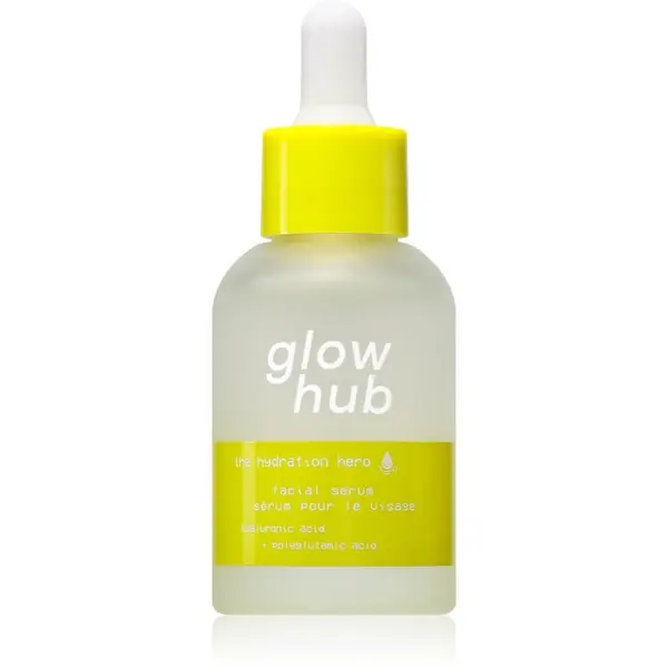 Glow Hub Glow Hub The Hydration Hero vlažilni serum za obraz s hialuronsko kislino 30 ml