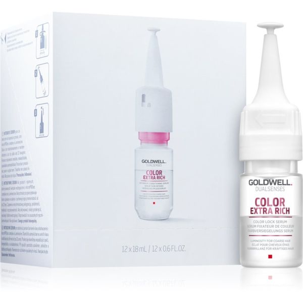 Goldwell Goldwell Dualsenses Color Extra Rich serum za zaščito barve in za sijaj las 12x18 ml