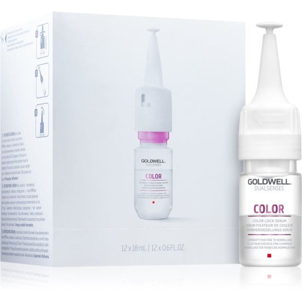 Goldwell Goldwell Dualsenses Color serum za lase za tanke, barvane lase 12x18 ml