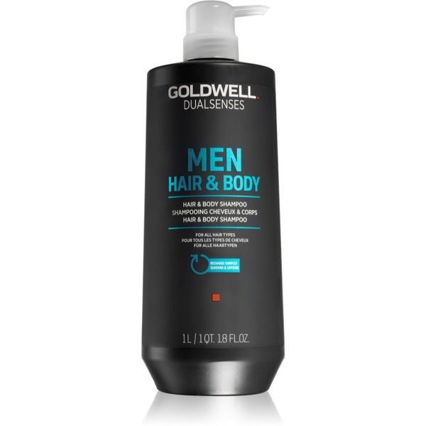 Goldwell Goldwell Dualsenses For Men šampon in gel za prhanje 2v1 1000 ml