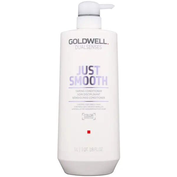 Goldwell Goldwell Dualsenses Just Smooth balzam za glajenje las za neobvladljive lase 1000 ml