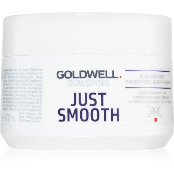 Goldwell Goldwell Dualsenses Just Smooth maska za glajenje las za neobvladljive lase 200 ml