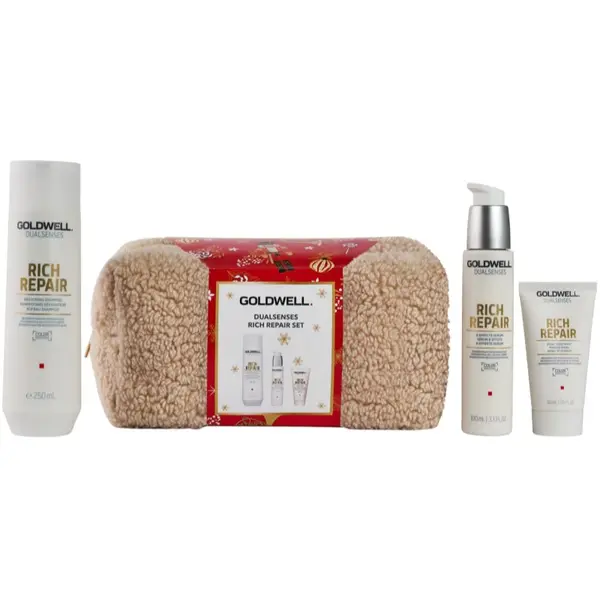 Goldwell Goldwell Dualsenses Rich Repair darilni set za suhe in poškodovane lase