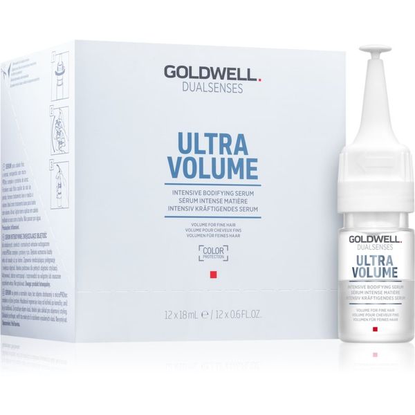 Goldwell Goldwell Dualsenses Ultra Volume serum brez spiranja za tanke lase 12x18 ml