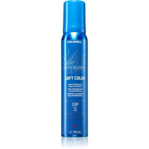 Goldwell Goldwell Light Dimensions Soft Color tonirana pena za blond lase odtenek 10P 125 ml