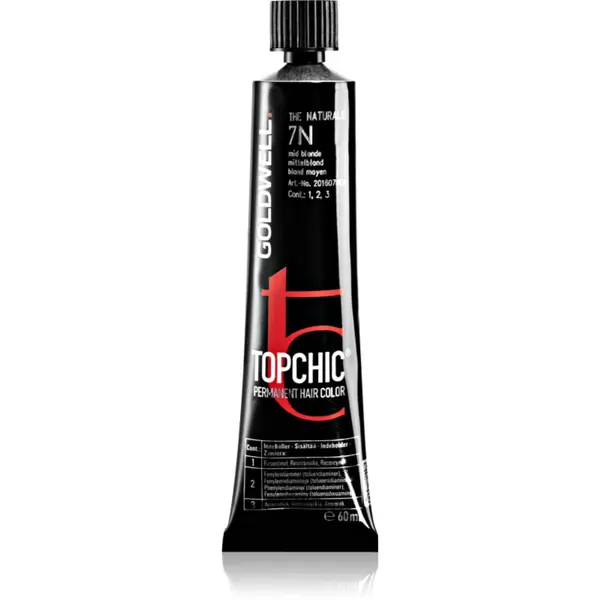 Goldwell Goldwell Topchic Permanent Hair Color barva za lase odtenek 7-N 60 ml