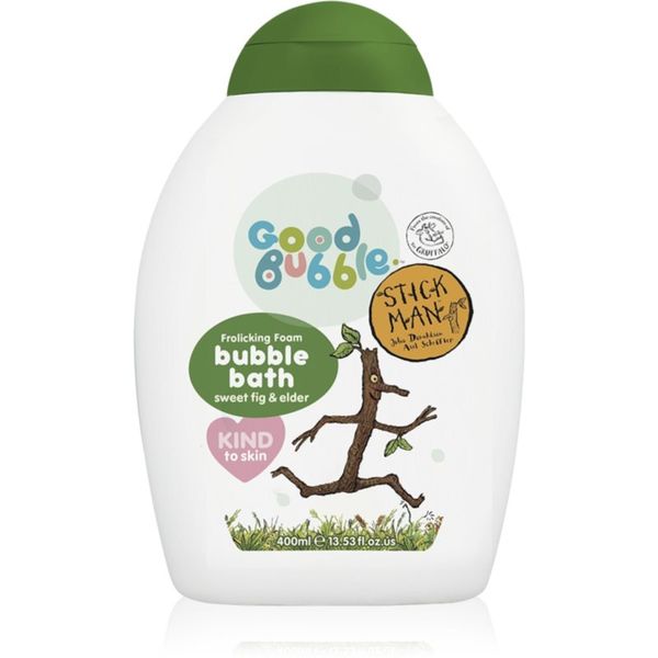 Good Bubble Good Bubble Stick Man Bubble Bath pena za kopel za otroke Sweet Fig & Elder 400 ml