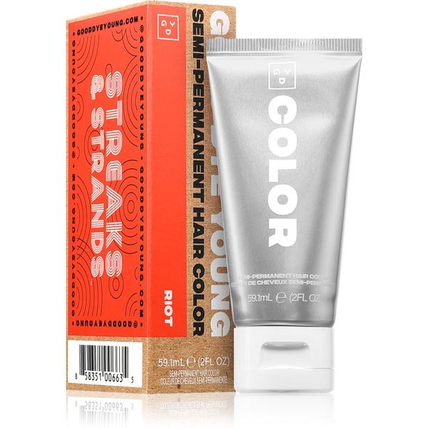 Good Dye Young Good Dye Young Semi-Permanent Hair Colour semi permanentna barva za lase odtenek Riot 59.1 ml