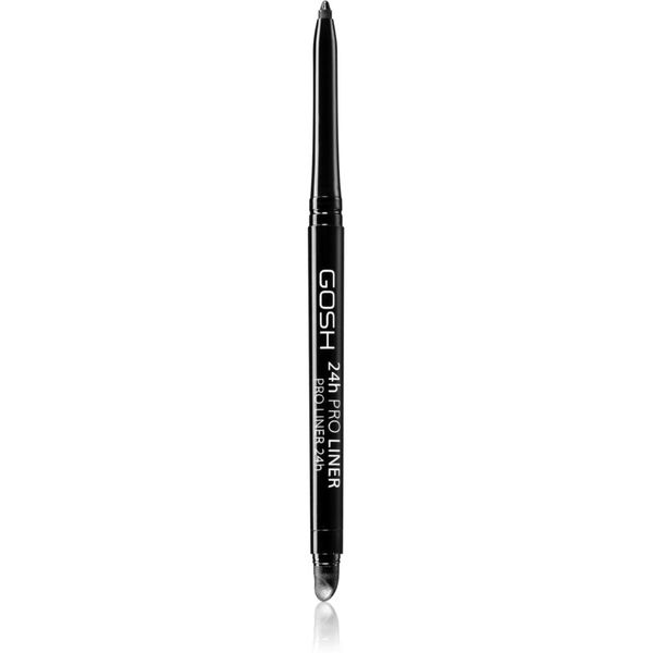 Gosh Gosh 24H Pro dolgoobstojni svinčnik za oči odtenek 001 Black 0.35 g