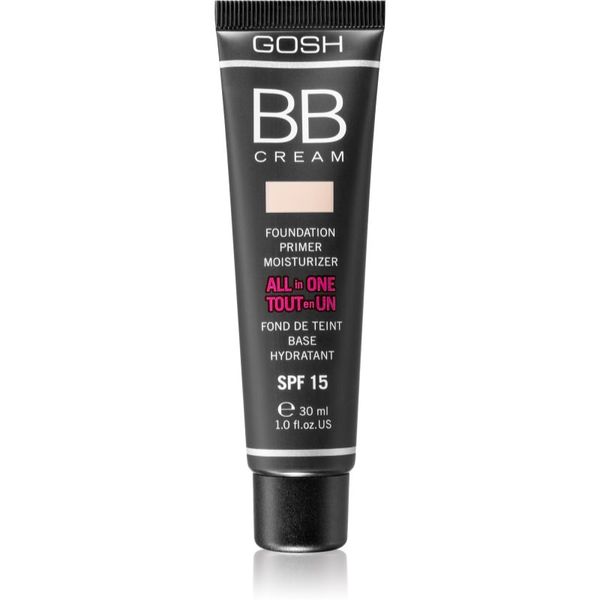 Gosh Gosh BB vlažilna BB krema SPF 15 odtenek 002 Beige 30 ml