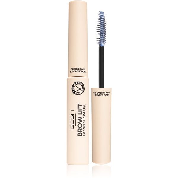 Gosh Gosh Brow Lift gel za obrvi s krtačko 2v1 odtenek 001 6 ml