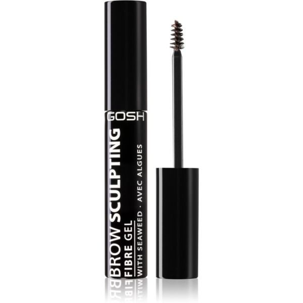 Gosh Gosh Brow Sculpting Fibre Gel gel za obrvi s krtačko odtenek 001 Nutmeg