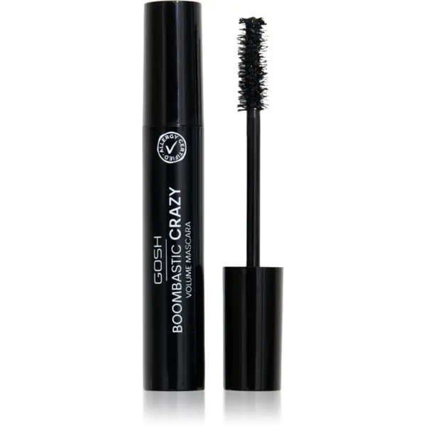 GOSH COPENHAGEN GOSH COPENHAGEN Boombastic maskara za volumen in privihanje trepalnic odtenek 001 Black 13 ml