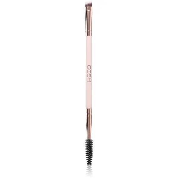 GOSH COPENHAGEN GOSH COPENHAGEN Brow & Eye Liner čopič za obrvi in oči 1 kos