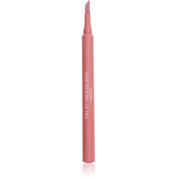 GOSH COPENHAGEN GOSH COPENHAGEN Here To Stain Lip Pen flomaster za ustnice za dolgoobstojen učinek odtenek 002 Candy Stain 1 ml
