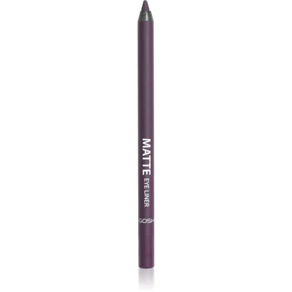 GOSH COPENHAGEN GOSH COPENHAGEN Matte Eye Liner svinčnik za oči z mat učinkom odtenek 019 Dusty Violet 1.2 g