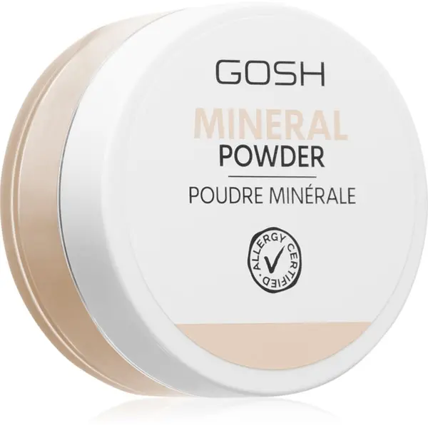 GOSH COPENHAGEN GOSH COPENHAGEN Mineral Powder mineralni puder odtenek 004 Natural 8 g