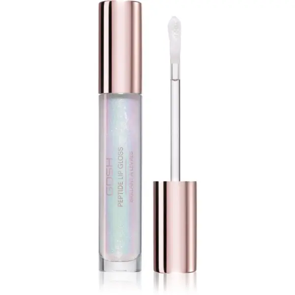 GOSH COPENHAGEN GOSH COPENHAGEN Peptide Lip Gloss sijaj za ustnice s peptidi odtenek 001 Diamond 7 ml