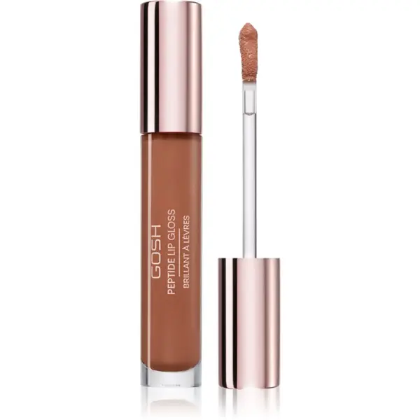 GOSH COPENHAGEN GOSH COPENHAGEN Peptide Lip Gloss sijaj za ustnice s peptidi odtenek 007 Chocolate Mousse 7 ml
