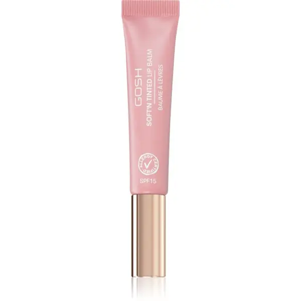 GOSH COPENHAGEN GOSH COPENHAGEN Soft`n Tinted balzam za ustnice za toniranje SPF 15 odtenek 004 Vintage Rose 8 ml