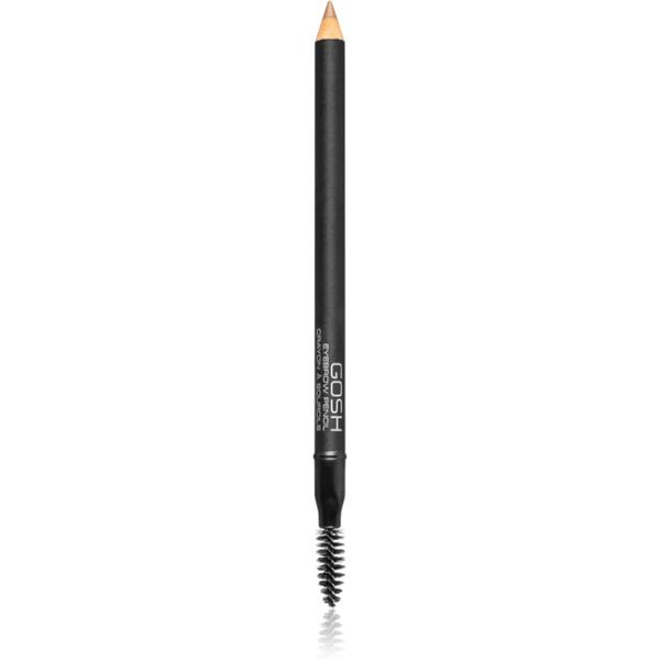 Gosh Gosh Eyebrow svinčnik za obrvi s krtačko odtenek 01 Brown 1.2 g