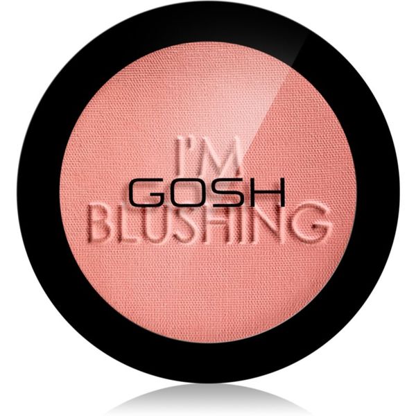 Gosh Gosh I'm Blushing pudrasto rdečilo odtenek 001 Flirt 5,5 g